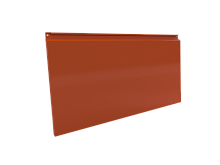 Фасадная кассета 1160х530 закрытого типа, толщина 1 мм, RAL 2004 (Чистый оранжевый)