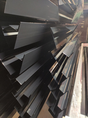 Планка стыковочная RAL 7010 оцинкованная c порошковым покрытием 0,45мм фото 2