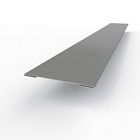 Планка стыковочная RAL 7037 оцинкованная c порошковым покрытием 0,45мм