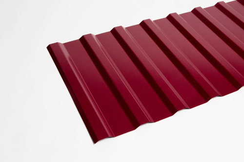 Профнастил оцинкованный с полимерным покрытием С20 Grand line Optima 0,45х1165мм RAL 5005 фото 2 Профнастил оцинкованный с полимерным покрытием С20 Grand line Optima 0,45х1165мм RAL 5005 фото 2
