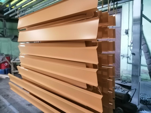 Планка стыковочная RAL 1034 оцинкованная c порошковым покрытием 0,45мм фото 2