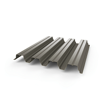 Профнастил Н75 - 0,65 (RAL 7048) с полимерным покрытием (полиэстер)