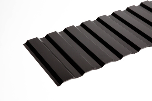 Профнастил оцинкованный с полимерным покрытием полиэстер С20 buildstor 0,45х1150мм RAL 7005 Мышино-серый фото 4