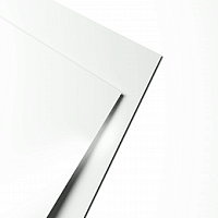 Гладкий лист 0.55мм RAL 9016 Транспортный белый