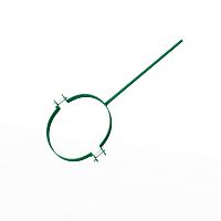 Крепление водосточный трубы сварное оцинкованное порошок ф180х10х250мм RAL 6029