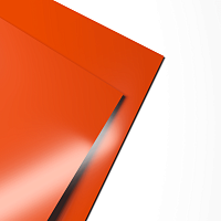 Гладкий лист 0.8мм RAL 2009 Транспортный оранжевый