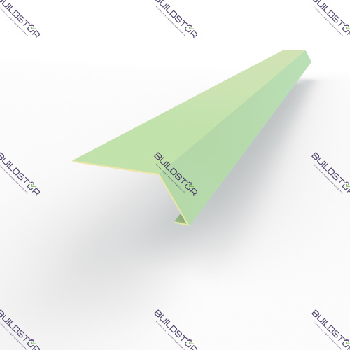 Карнизная планка RAL 6019 оцинкованная c порошковым покрытием 0,45мм Карнизная планка RAL 6019 оцинкованная c порошковым покрытием 0,45мм