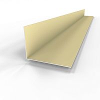 Угол внутренний RAL 1014 оцинкованный с порошковым покрытием  0,45 мм