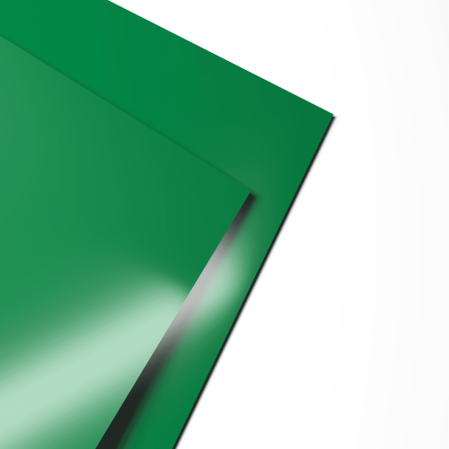 Гладкий лист 0.7мм RAL 6024 Транспортный зелёный