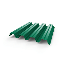 Профнастил Н75 - 0,7 (RAL 6024) с полимерным покрытием (полиэстер)