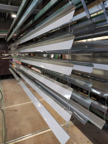 Угол внешний RAL 7004 оцинкованный с порошковым покрытием 0,45 мм фото 5