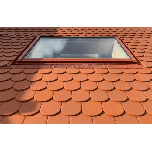 Окно мансардное дерево, лак ручка отсутствует Werso глухое ОС 55*98см