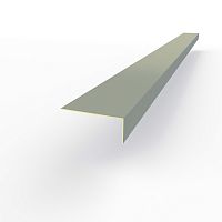 Лобовая планка (RAL 7042) оцинкованная, с порошковым покрытием 0,45 мм