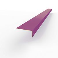 Лобовая планка (RAL 4008) оцинкованная, с порошковым покрытием 0,45 мм