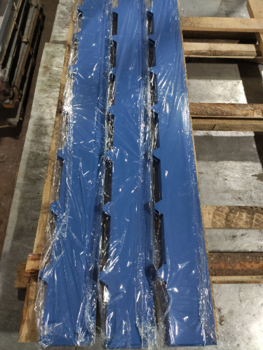 Планка угла внутренняя RAL 5007 оцинкованная c порошковым покрытием 0,45мм фото 2