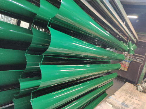 Желоб водосточный оцинкованный порошок ф220х2000мм RAL 5018 фото 4 Желоб водосточный оцинкованный порошок ф220х2000мм RAL 5018 фото 4