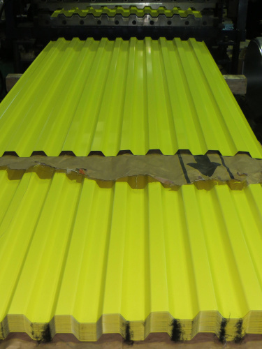 Профнастил оцинкованный с полимерным покрытием С21 Grand line Optima 0,45х1040мм RAL 7004 фото 8