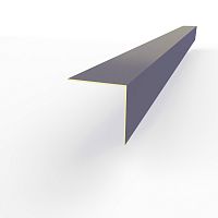 Планка угла внешнего RAL 5000 оцинкованная c порошковым покрытием 0,45мм