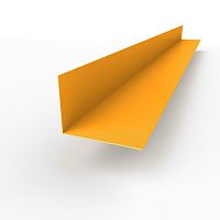 Планка угла внутренняя RAL 2007 оцинкованный c порошковым покрытием 0,45мм