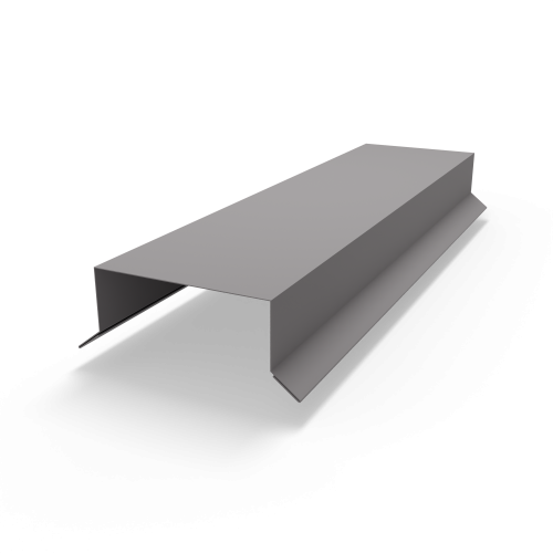 Парапет плоский RAL 7036 полиэстер 0,7 мм