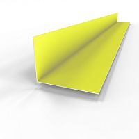 Планка угла внутренняя RAL 1016 оцинкованный c порошковым покрытием 0,45мм