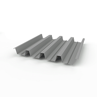 Профнастил Н60 (RAL 9022) 0,6х845мм оцинкованный, с полимерным покрытием (Полиэстер)