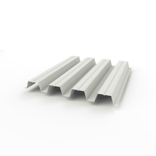 Профнастил оцинкованный с полимерным покрытием полиэстер Н57 buildstor 0,65х801мм RAL 9002 Светло-серый