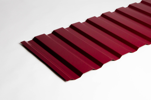 Профнастил оцинкованный с полимерным покрытием полиэстер С20 buildstor 0,5х1150мм RAL 7024 Графитовый серый фото 20