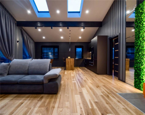 Окно мансардное дерево, лак ручка снизу Werso ОС 78*118см фото 9