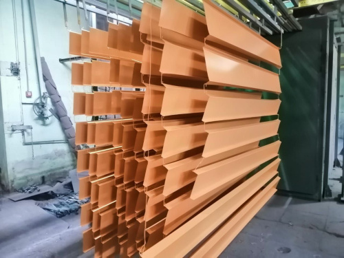 Планка стыковочная RAL 1034 оцинкованная c порошковым покрытием 0,45мм фото 3