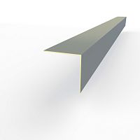 Планка угла внешнего RAL 7046 оцинкованная c порошковым покрытием 0,45мм