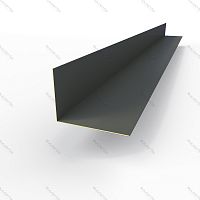 Угол внутренний RAL 7024 оцинкованный с порошковым покрытием  0,45 мм