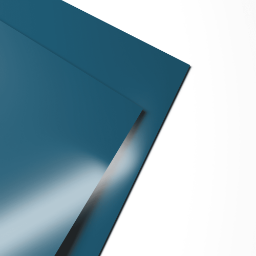 Гладкий лист 0.5мм RAL 5025 Перламутровый горечавково-синий