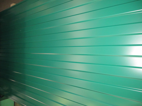 Профнастил оцинкованный с полимерным покрытием полиэстер С8 buildstor 0,35х1180мм RAL 2010 Сигнальный оранжевый фото 6