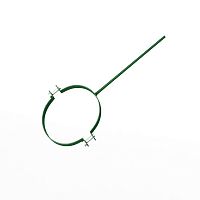 Крепление водосточный трубы сварное оцинкованное порошок ф180х10х250мм RAL 6002