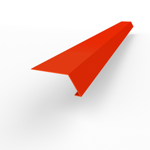 Карнизная планка RAL 2005 оцинкованный c порошковым покрытием 0,45мм