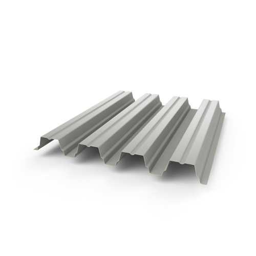 Профнастил Н75 - 0,65 (RAL 7035) с полимерным покрытием (полиэстер)