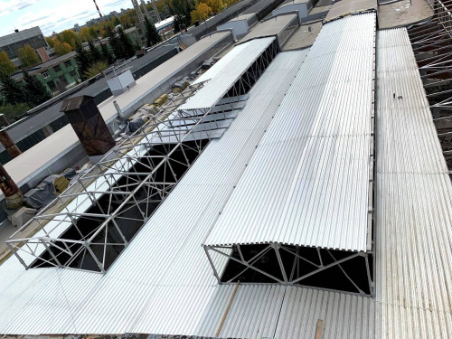 Профнастил оцинкованный с полимерным покрытием полиэстер Н75 buildstor 0,6х800мм RAL 8017 Шоколадно-коричневый фото 3