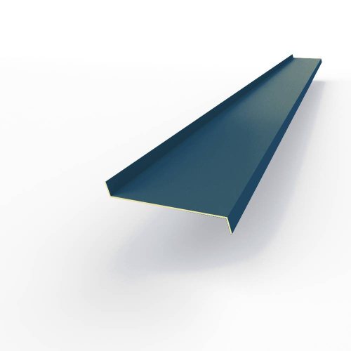 Отлив оконный оцинкованный c порошковым покрытием 0,7мм RAL 5000