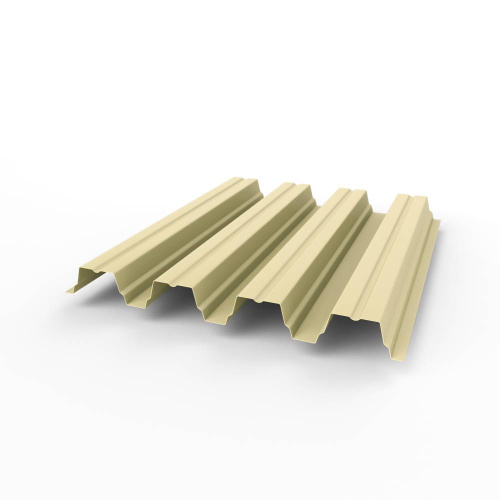 Профнастил оцинкованный с полимерным покрытием полиэстер Н75 buildstor 0,7х800мм RAL 1015 Светлая слоновая кость Профнастил оцинкованный с полимерным покрытием полиэстер Н75 buildstor 0,7х800мм RAL 1015 Светлая слоновая кость