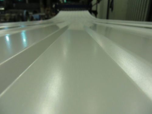 Профнастил оцинкованный с полимерным покрытием полиэстер С20 buildstor 0,6х1150мм RAL 1014 Слоновая кость фото 6