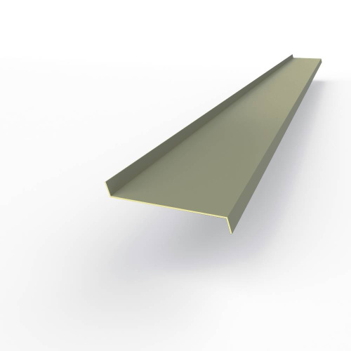 Отлив оконный оцинкованный c порошковым покрытием 0,7мм RAL 7022