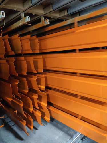 Планка угла внутренняя RAL 2000 оцинкованный c порошковым покрытием 0,45мм фото 3