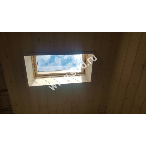 Окно мансардное дерево, лак ручка снизу Fakro FTS-V U2 (V22) Standart 114*140см фото 10