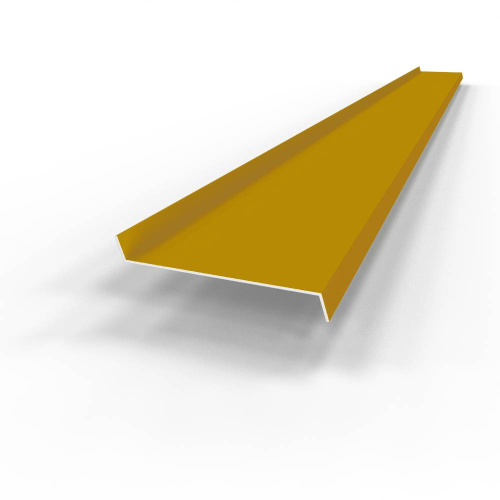 Отлив оконный оцинкованный c порошковым покрытием 0,7мм ширина более 625 мм RAL 1005