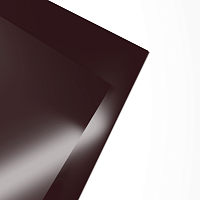 Гладкий лист 0.7мм RAL 3007 Чёрно-красный