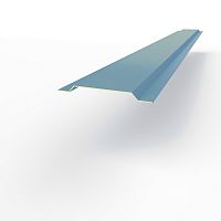 Нащельник RAL 5024 оцинкованный c порошковым покрытием 0,45мм