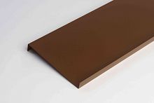 Отлив оконный оцинкованный c порошковым покрытием 1,2мм ширина менее 625 мм RAL 8029