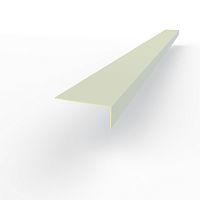 Лобовая планка (RAL 7035) оцинкованная, с порошковым покрытием 0,45 мм