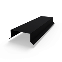 Парапет плоский RAL 9005 полиэстер 1 мм